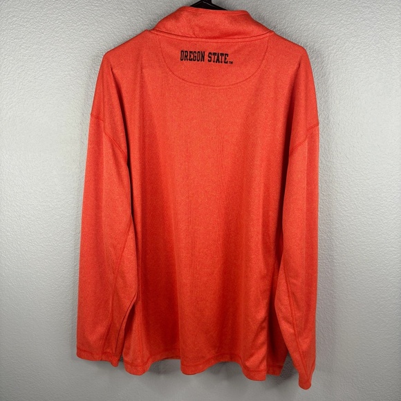 Oregon State Beavers Men's 1/4 Zip Sweater - Picture 9 of 12